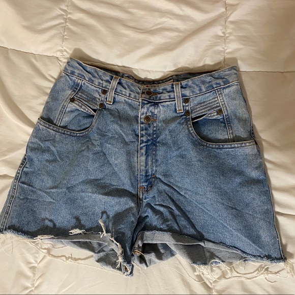 Vintage Zena Jean Shorts - Picture 1 of 4